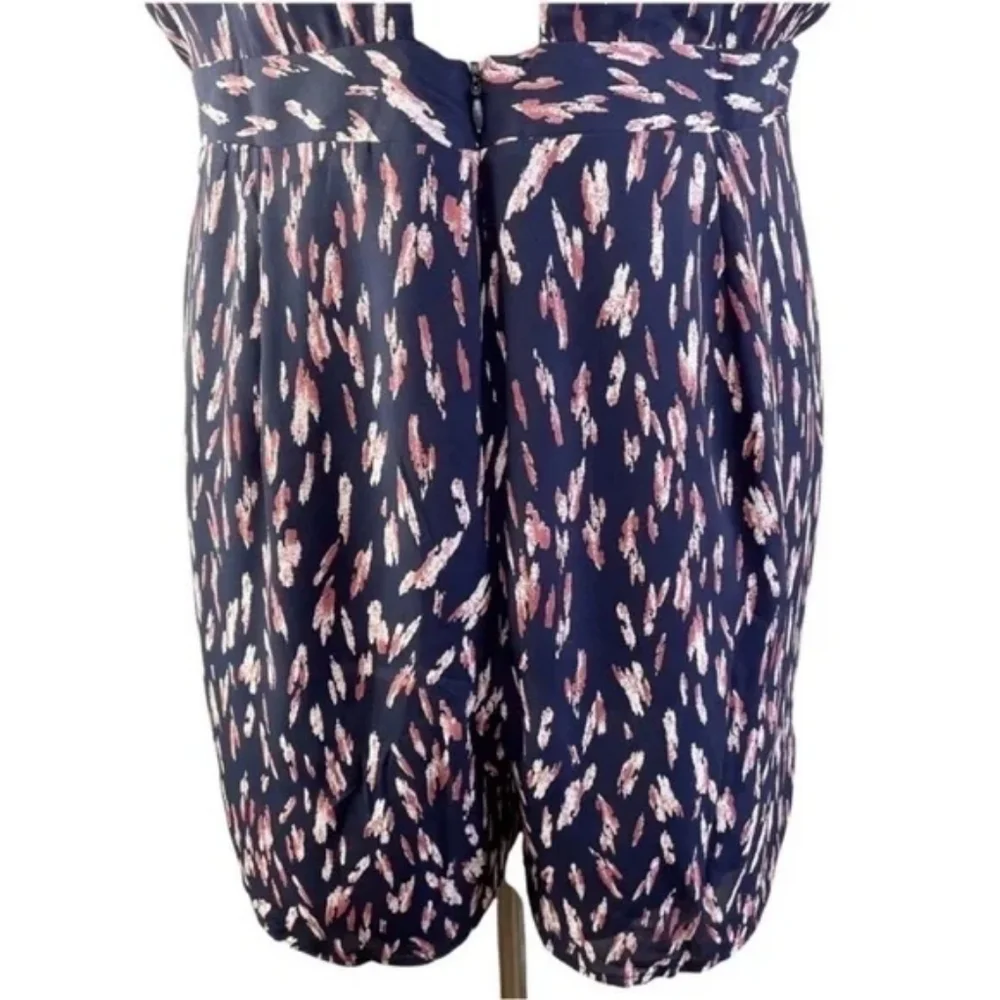 NWT Collective Concepts Navy Printed Romper Size XL - Picture 11 of 12